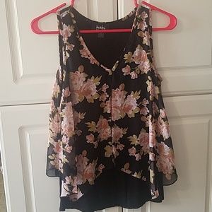Floral tank top